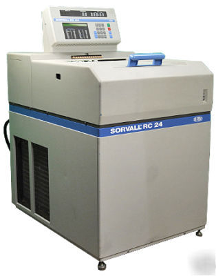 Sorvall rc-24 refrigerated superspeed centrifuge w/roto
