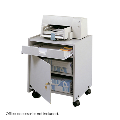 Safco mobile office machine printer floor stand