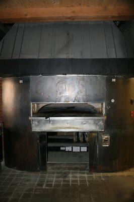 Wood stone 8' stone hearth oven, pizza oven gas fired