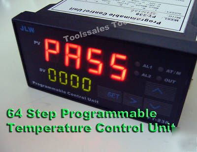 64 step programmable thermocouple control controller