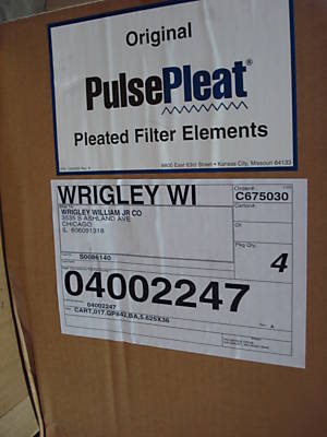 Ge energy pleated filter element 04002247, whole case 