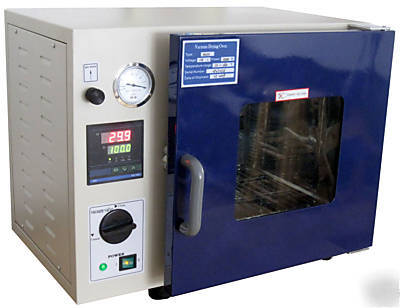 1.9 cu ft lab digital vacuum drying oven 250Â°c 16X14X14