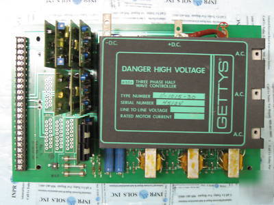 Gettys N350 half wave controller servo drive 11-1015-30