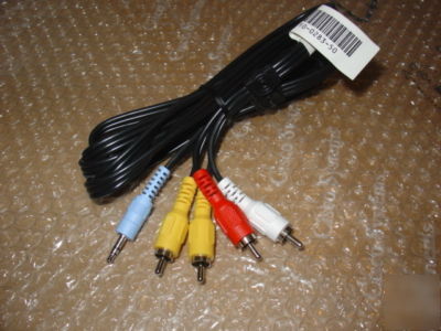 Infocus cable, audio/video 3.5MM, jack/rca, 2M