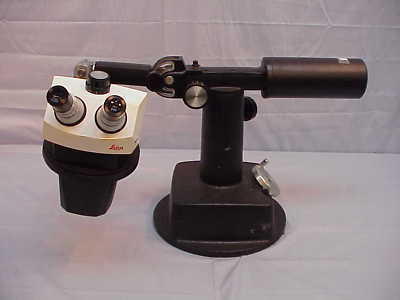Leica stereozoom 7 microscope w/ articulating boom 