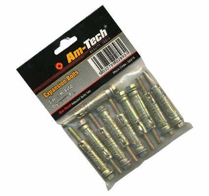 M6 x 60MM expansion anchor fastener bolts pack of 10