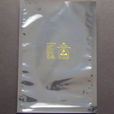 New 100 3M scc 1000 anti-static shield bag 10 x 6 10X6