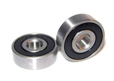 New 626-2RS sealed ball bearings, 6 x 19 x 6 mm, 6X19, 