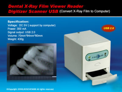 New x-ray film viewer digitizer scanner reader usb