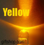 100X yellow 5MM 5000MCD led light ultra bright