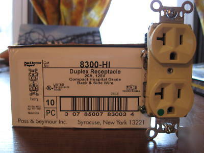 12 pass seymour ivory duplex rec.# 8300-hi