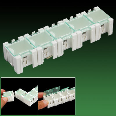 Electronic components storage kits case plastic boxes