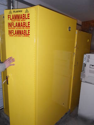 Justrite 25700 flammable cabinet 55 gallons