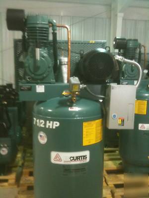 New 7.5HP curtis industrial air compressor