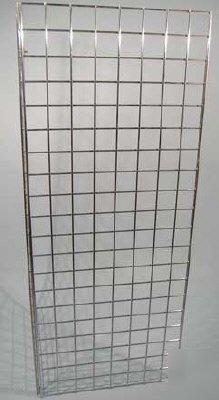 New grid panel 2' x 6' chrome (E3)