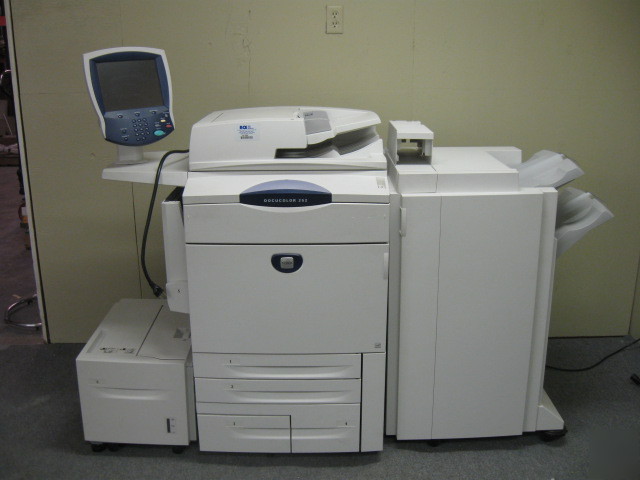 Xerox docucolor 252 digital office copier printer