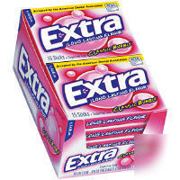 Extra classic bubble gum - 10/15CT packs factory fresh