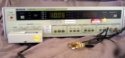 Leader lcr-745 lcr meter with LF2350 test fixture