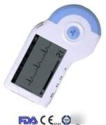 Portable handheld ecg ekg monitor w arrhythmia software