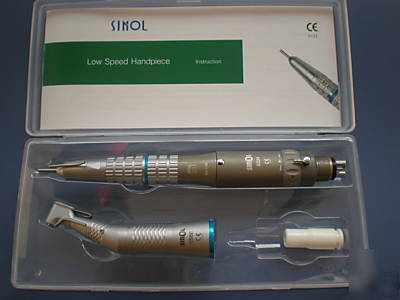 Sinol dental low speed handpiece complete kit 4-hole ce