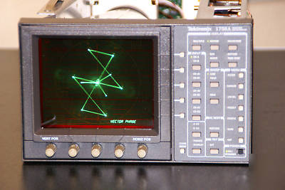 Tektronix 1750A video waveform vectorscope