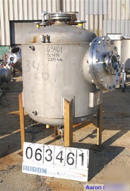 Used: eagle boiler reactor, 204 gallon, 304 stainless s