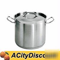 4EA update 20 quart stainless stock pots update nsf