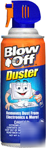 Blow offâ„¢ air duster (flammable) 8 oz. can / case 12