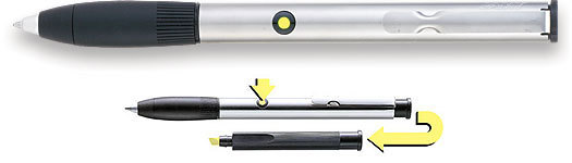 New lamy pickup steel multi functional pen [L629]