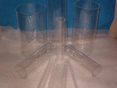 Round acrylic tubes 4 x 3-1/2 (1/4WALL) 6FT 1PC
