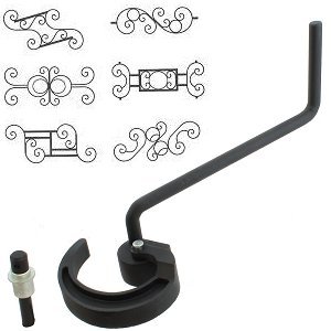 Scroll attachment metal bender ornamental wrought iron