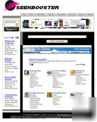 Seekbooster.com - 13 month old search engine directory
