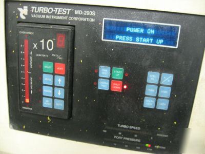 Vacuum instruments - turbo test md-290S 
