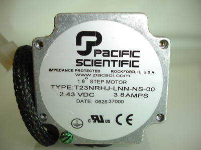  pacific scientific stepper motor 2.43V 3.8 amps