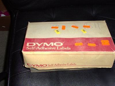 17 rolls of dymo self-adhesive labels size 1'' by 1/2''
