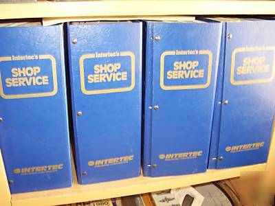 I&t shop repair books- jd,ac,ih - 83 tractors manuals