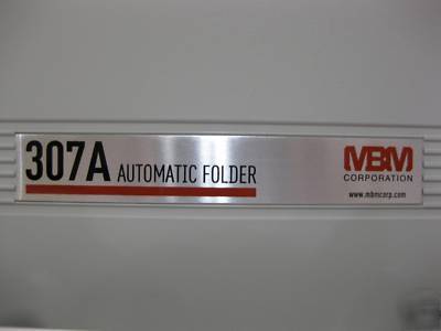 Mbm UCHIDA307A automatic paper folderâ€“martin yale duplo