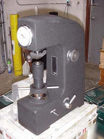 New rockwell type hardness tester in box