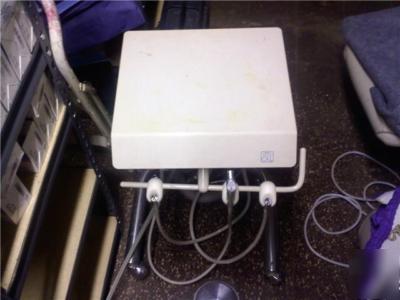 Adec - dental cart delivery unit w/ fiber optics mobile