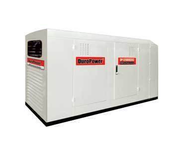 Dp silent 277/480V three phase 125KW diesel generator