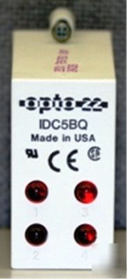 OPTO22 IDC5BQ quad dc input i/o module