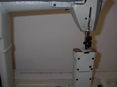 S.e.w.line two needle postbed industrial sewing machine