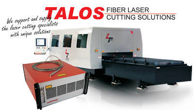 Talos 400W fiber sheet & tube laser cutter & engraver 
