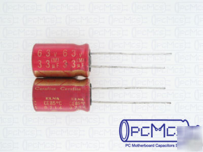 2 elna for audio roa cerafine 63V 33UF hi-fi capacitor