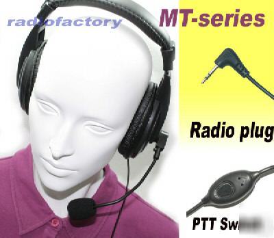 Dual-speaker headset for moto talkabout t-5500 *4-061MT