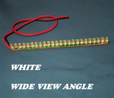Led light strip wide view - white 12 volt 6 inch 12V us