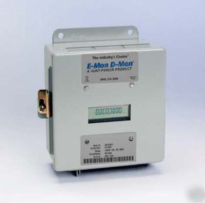 New e-mon d-mon 208-100- kit 3-phase 4 wire kwh meter 