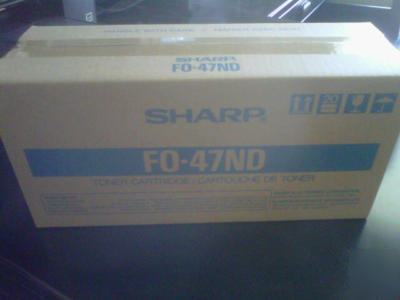 New genuine sharp fo-47ND laser fax toner cartridge - 