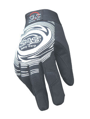 Pro tool sas mechanics gloves, black large