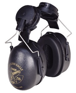 Tasco corp 2951 golden eagle cap mounted earmuffs
